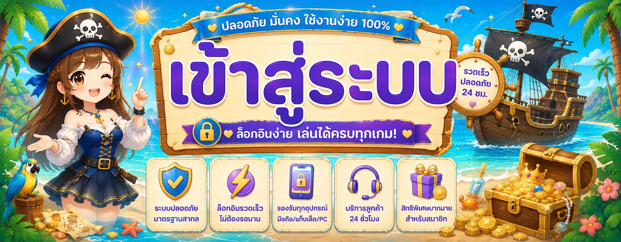 ระบบฝากถอนออโต้ SIXSEVEN รองรับทุกธนาคารและวอลเล็ท
